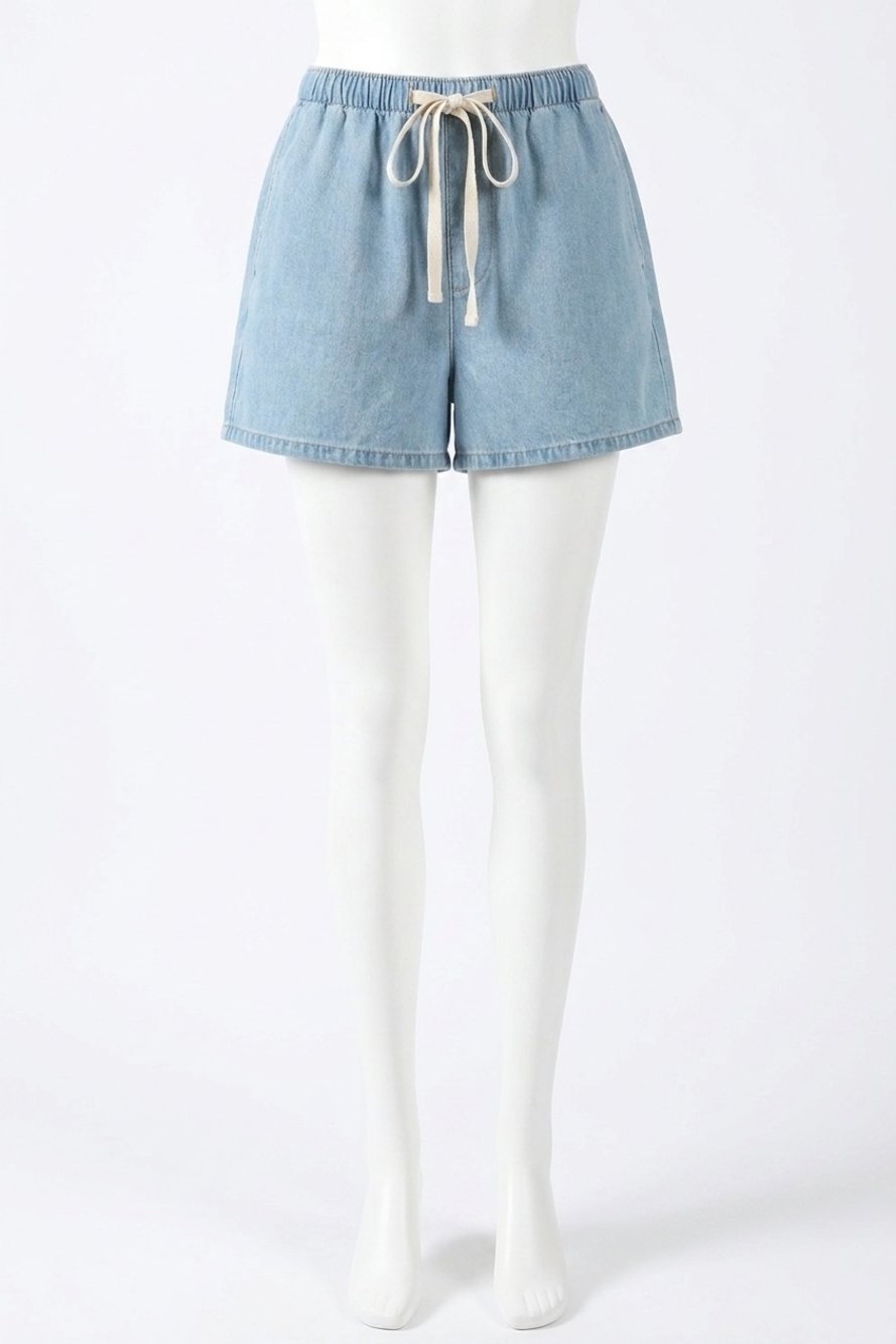 NEW Z SUPPLY la calle corte denim shorts in blue